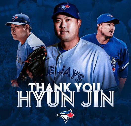 Toronto bids farewell to Ryu Hyun-jin's move to Hanwha, saying 
