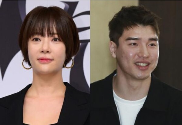 Hwang Jung-eum is in a relationship with basketball player Kim Jong-gyu, who is 7 years younger than her!