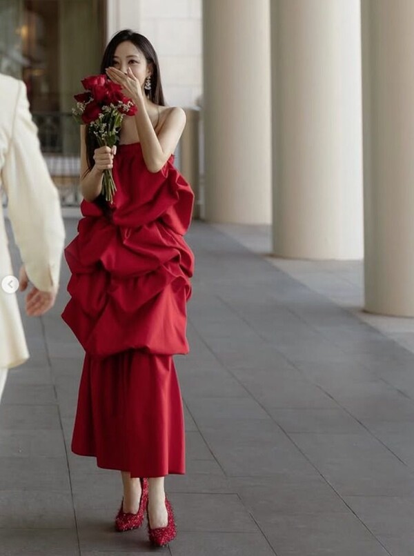 'New Bride' Hyomin, Las Vegas Wedding pictorial…