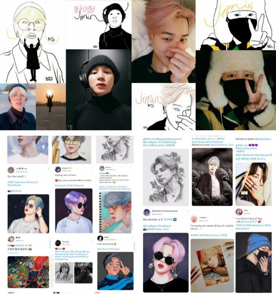 BTS JIMIN appeared all over the world!