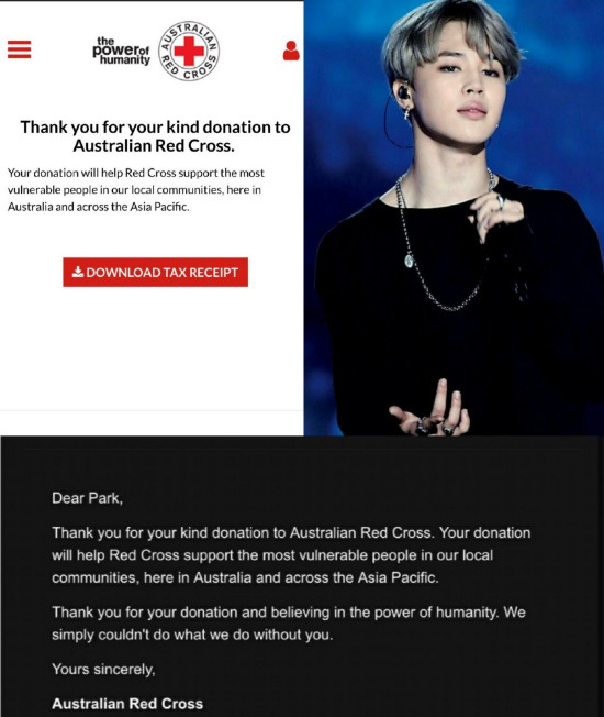 BTS Fans Join the Australian Red Cross to Endorse Koalas with Australian Wildfires