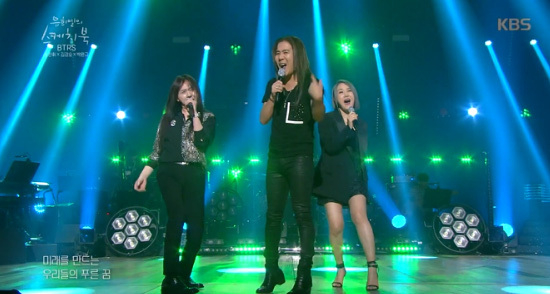 Open Concert BTRS Park Wan-kyu + Kim Kyung-ho and stage singer So Chan-hui who is 18 years old!