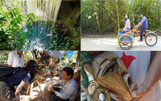 Latin American cultural studies travel with Yu Suntan on Yucatan Peninsula!