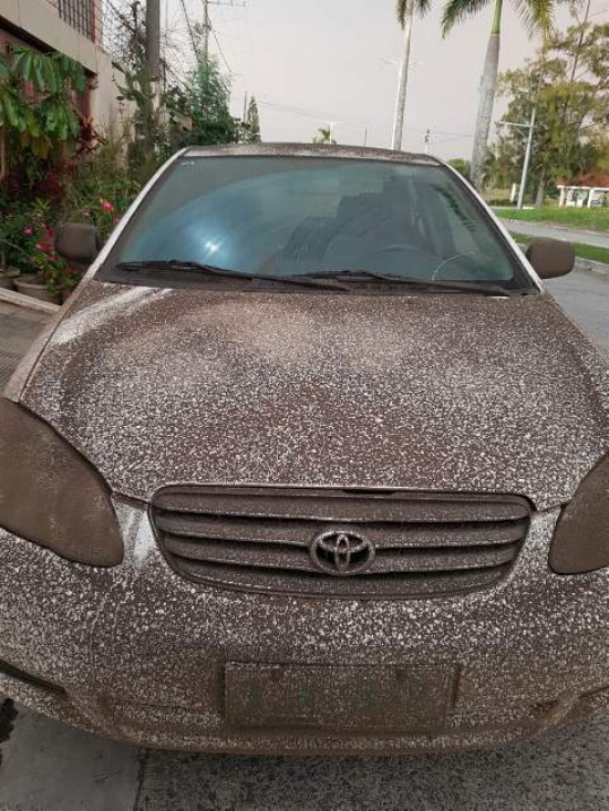 Philippine Volcanic Ash Car