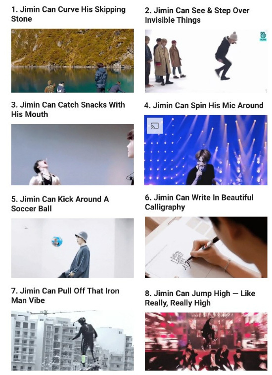 Korea Department, BTS Jimin's amazing talent analysis!