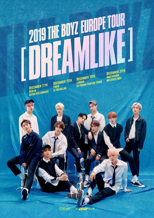 “The 11-member reorganization” The Boyz's European tour is coming