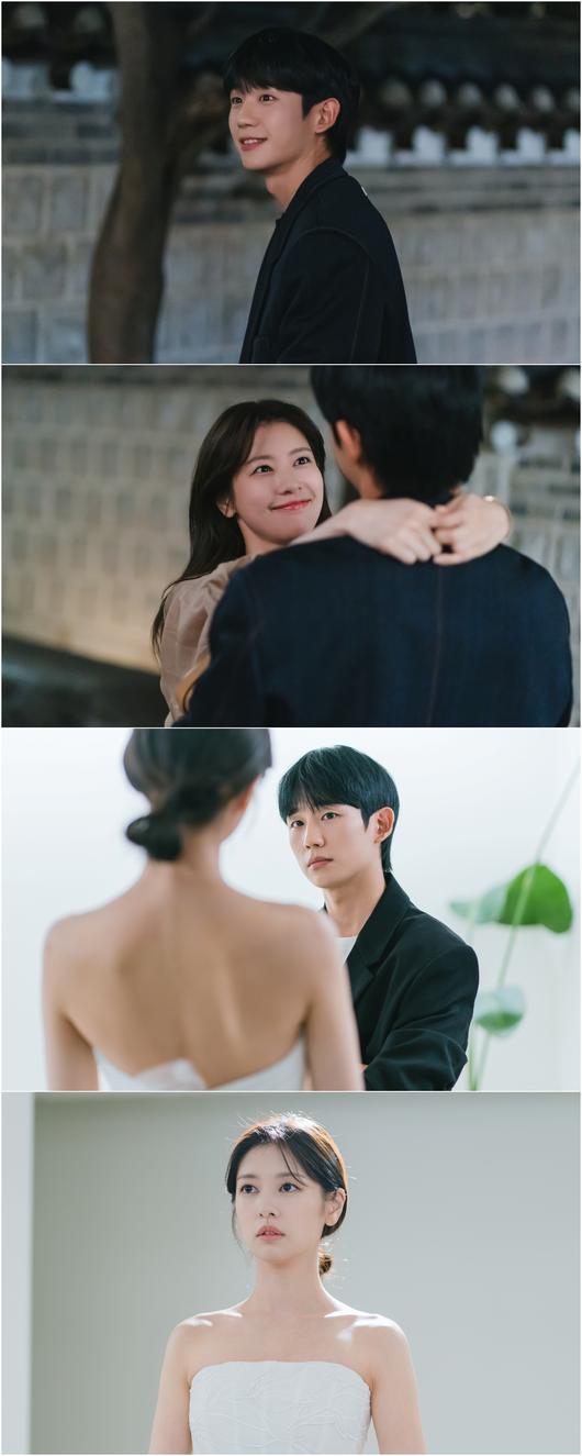 'Um Chin-ah' Jung Hae-in and Jung So-min, wedding notice... Bae Seok-ryu spotted in a wedding dress