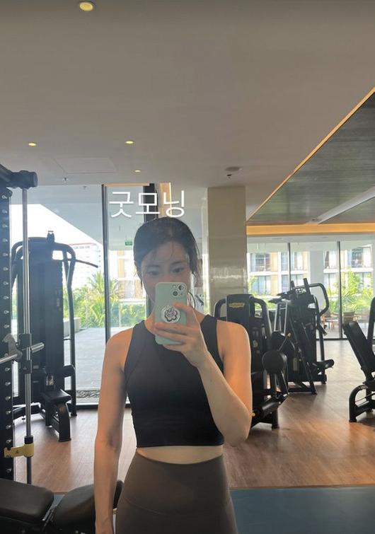 Lim Ji-yeon reveals consistent self-management by revealing gym selfies