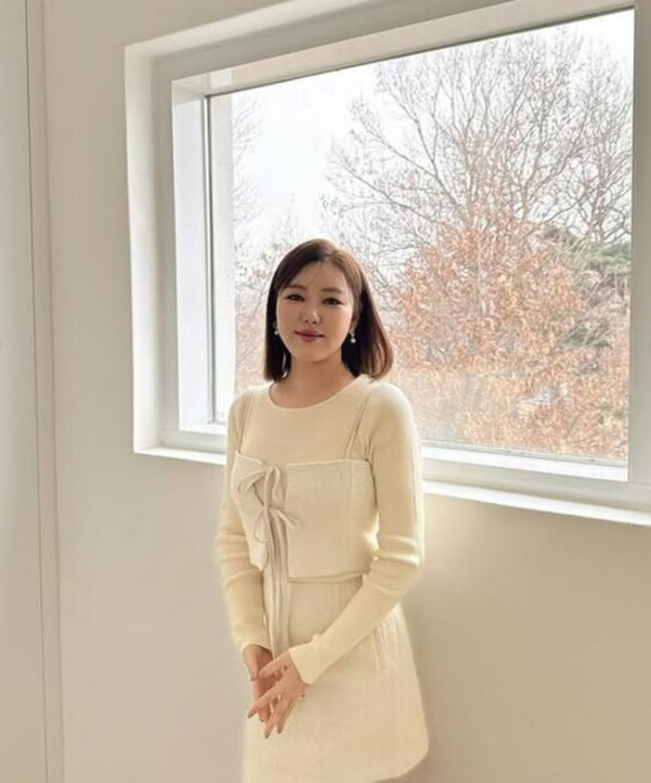 Song Ga-in, 'Winter Goddess' descends on a snowy day...