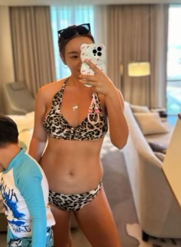 Bae Yoon-jung reveals her bikini figure after losing 13kg...