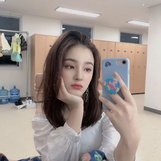 Momoland Nancy boasting innocent beauty