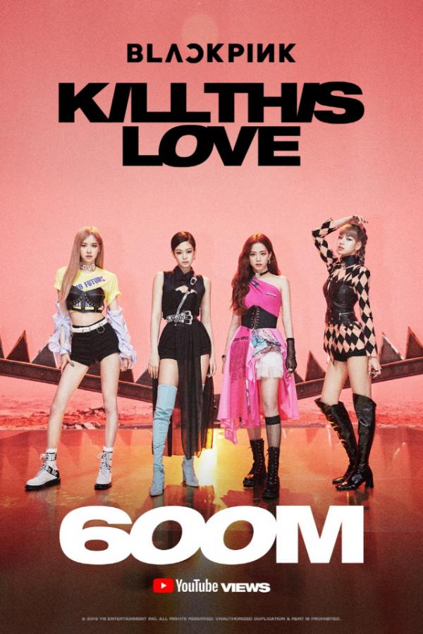 BLACKPINK breaks 600 million views with 'Kill Discover Love'