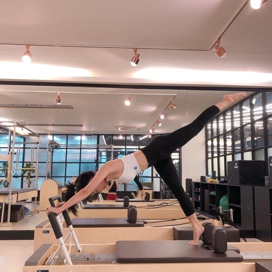 Min Do-Hee transforms into a Pilates goddess