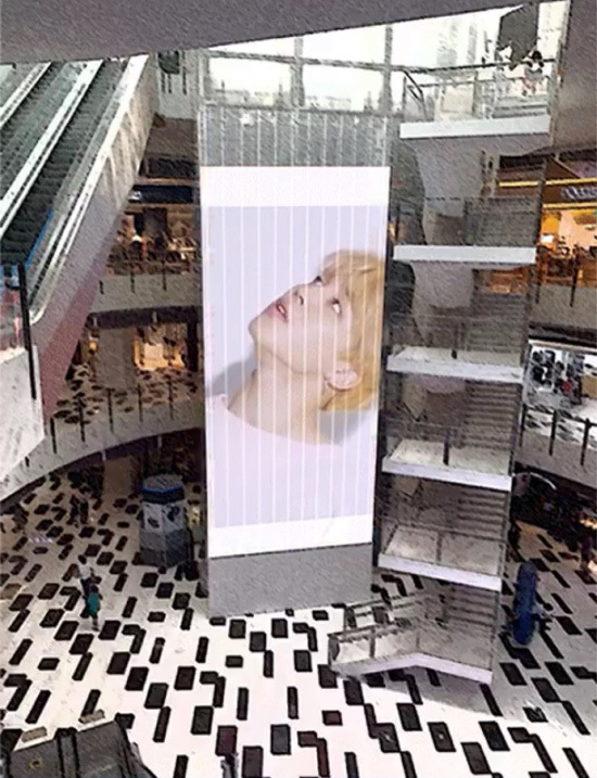 BTS Jimin fan club, 15M super large LED video advertising in Yeouido IFC mall!