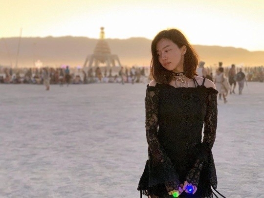 'Ha Yeon-ju' showed off her elegance in a black see-through dress