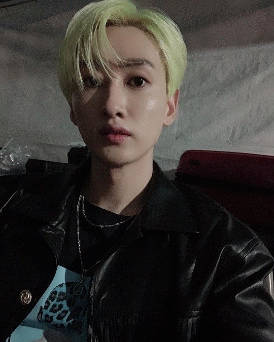 Super Junior Eunhyuk, blonde hair is also perfect digest 