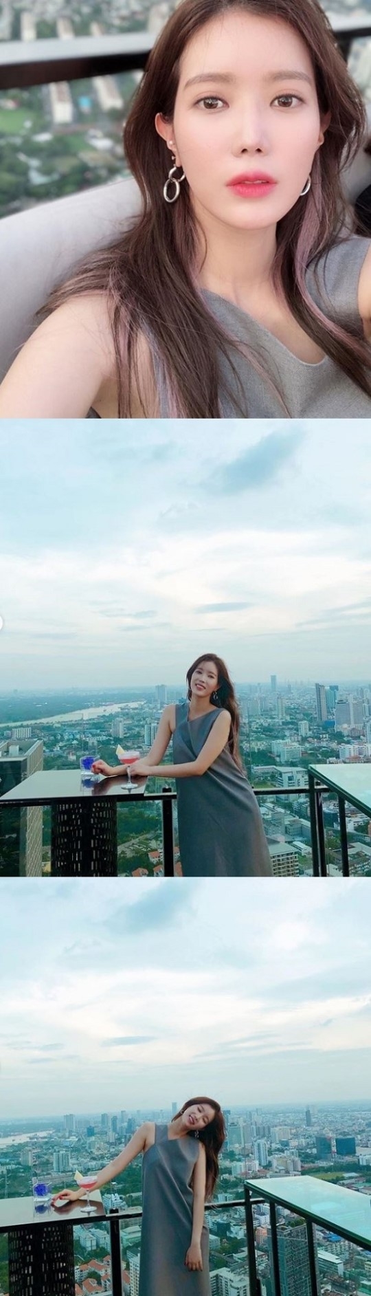 “Im Soo Hyang” uploaded a picture with the words “Pleasant Bangkok pictorial”