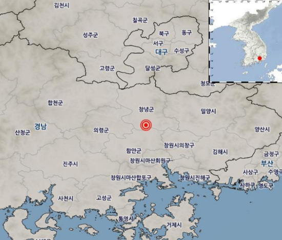 [Earthquake News] Changnyeong earthquake in Gyeongnam, no exact damage report yet!