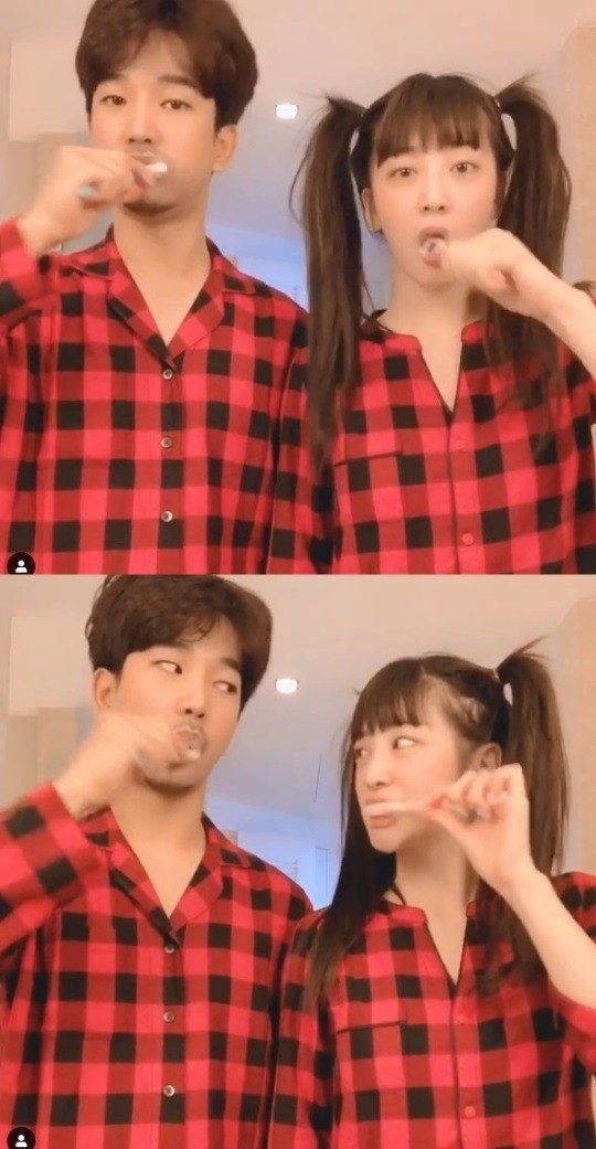 Geo ♥ Choi Ye Seul, Couples in Pajamas and Brushing Teeth…