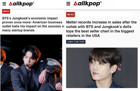 BTS recognized the economic impact of the US financial media (IBT)!