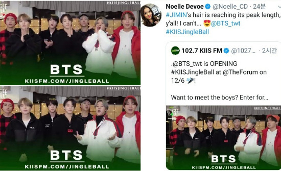 [I Heart Radio Jingle Ball] BTS members to fans all over the world 