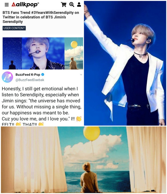 BTS Jimin, Serendipity's 3rd anniversary celebration around the world!