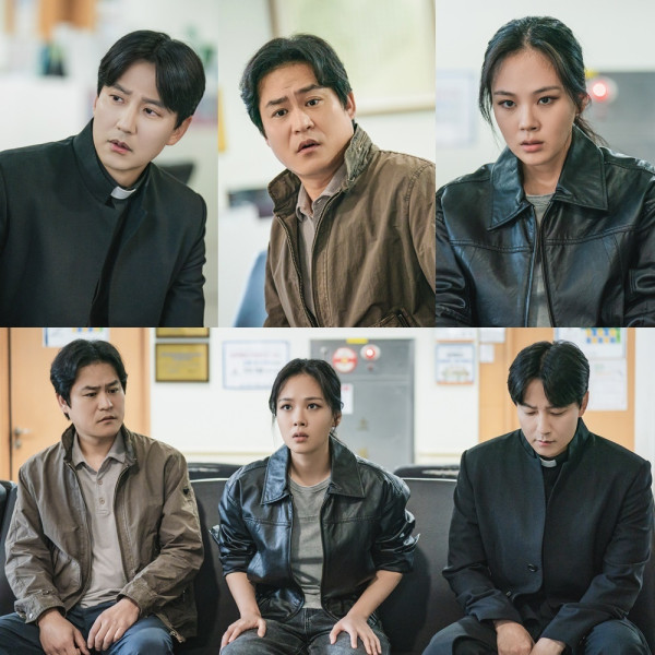 [SBS The Fierce Priest 2] Kim Nam-gil, Kim Seong-gyun, and Kim Hyeong-seo, “The atmosphere between the three is unusual!” Serious