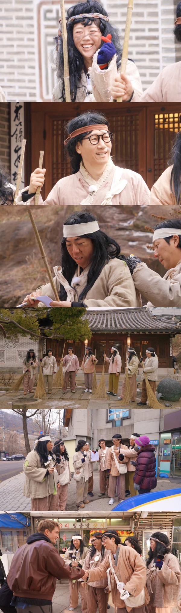 [SBS Running Man] All members, Time Sleep with the Joseon Dynasty Nobi!