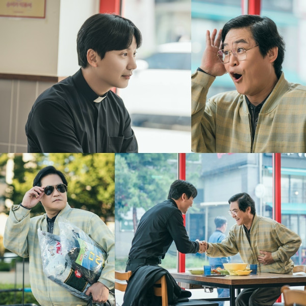 [SBS The Fierce Priest 2] Kim Nam-gil and Kim Sung-gyun, “Nice to meet you~!”