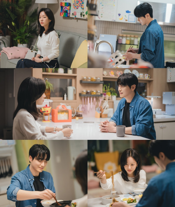 [SBS My Perfect Secretary] Han Ji-min and Lee Jun-hyuk, home date(?) preview, just looking at the warm & cozy still cuts makes me excited!