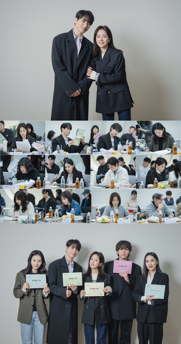 [SBS My Perfect Secretary] Han Ji-min and her perfect secretary Lee Jun-hyuk reveal a script practice site filled with the warmth of close care!